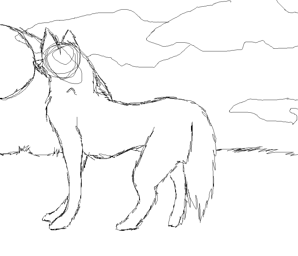 sketched up version