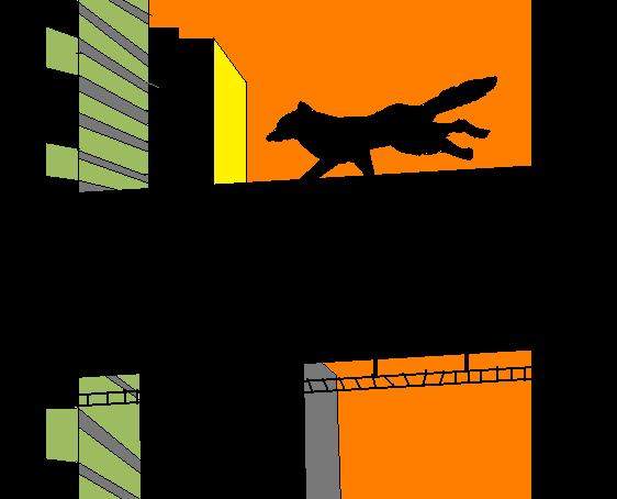 Wolf's Rain Sunset(Not Shaded)