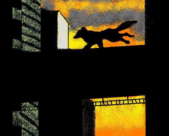 Wolf's Rain Sunset(Shaded)