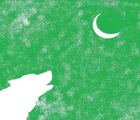 Stary Howl(Green and White)