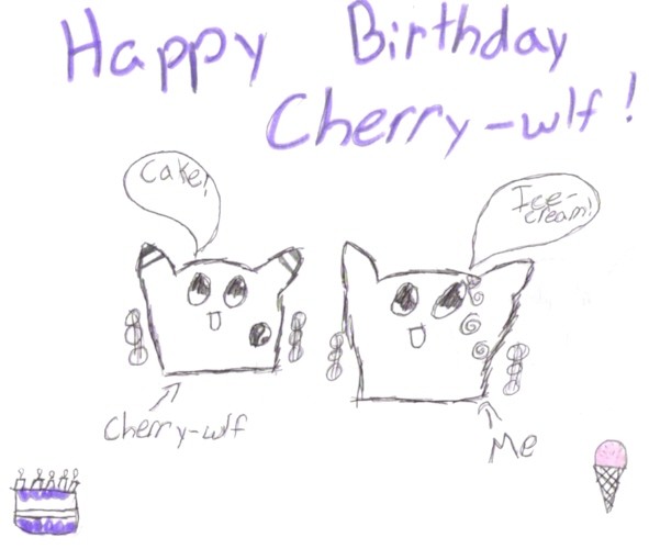 Happy B-day Cherry!