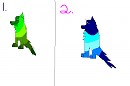 Pups 1&2 for my contest.
