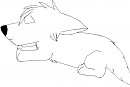 This is a sleeping lineart!
