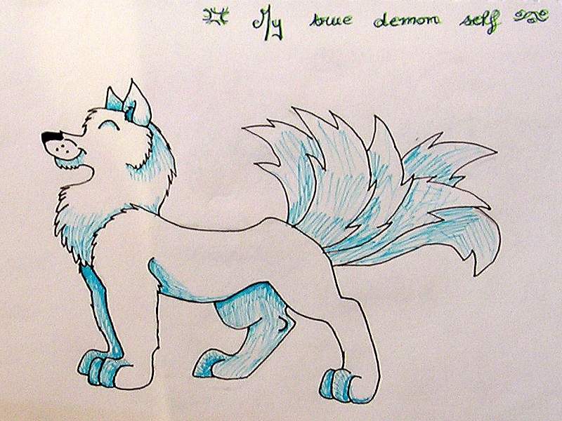 me in my true demon form
