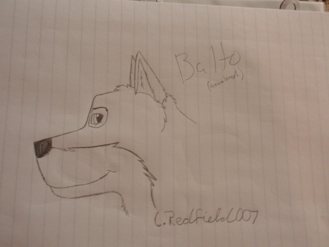 Balto(uncolored in my style)