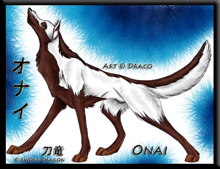 Onai © Sword Dragon Art © Draco