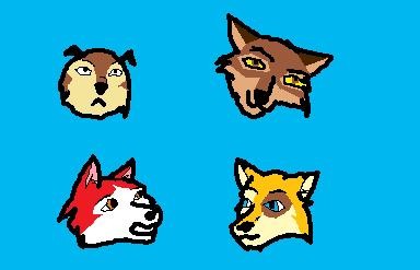 Balto character colloage....somewhat