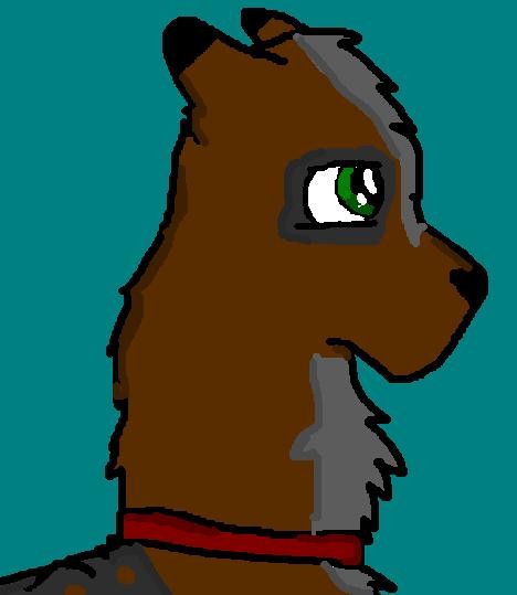Hunter as a puppeh!