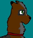 Hunter as a puppeh!