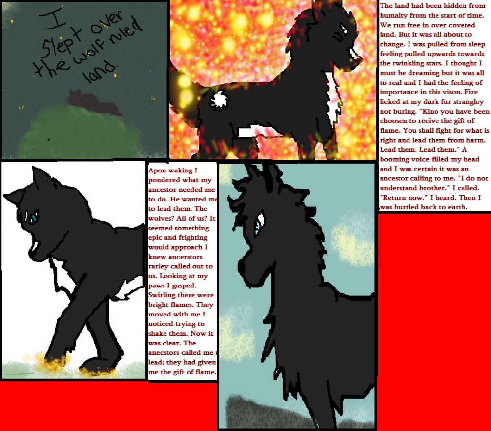 Flame Leader! My first comic whoo!