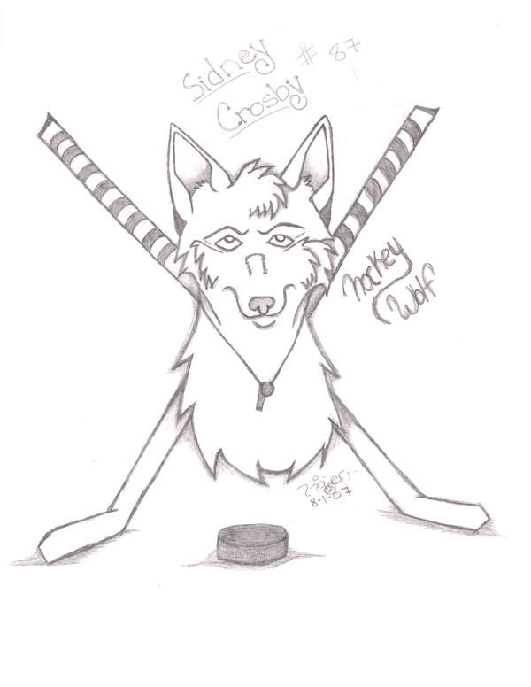 Hockey Wolf (Sidney Cosby) 