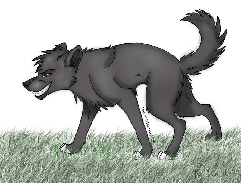 Lineart by DiamondWolf