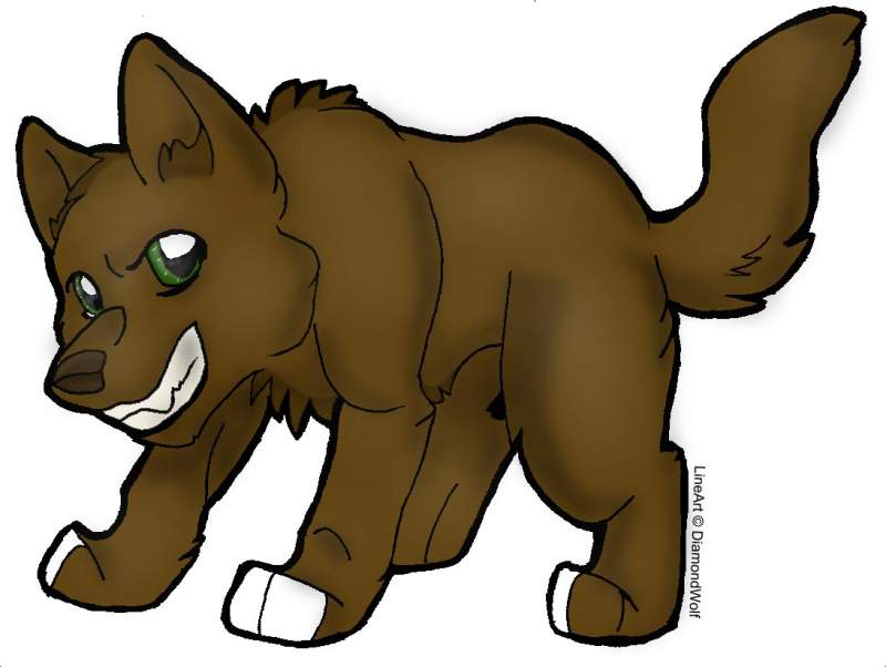 More line art by DiamondWolf