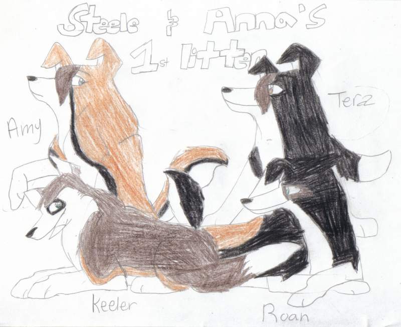 The children of Steele and Anna