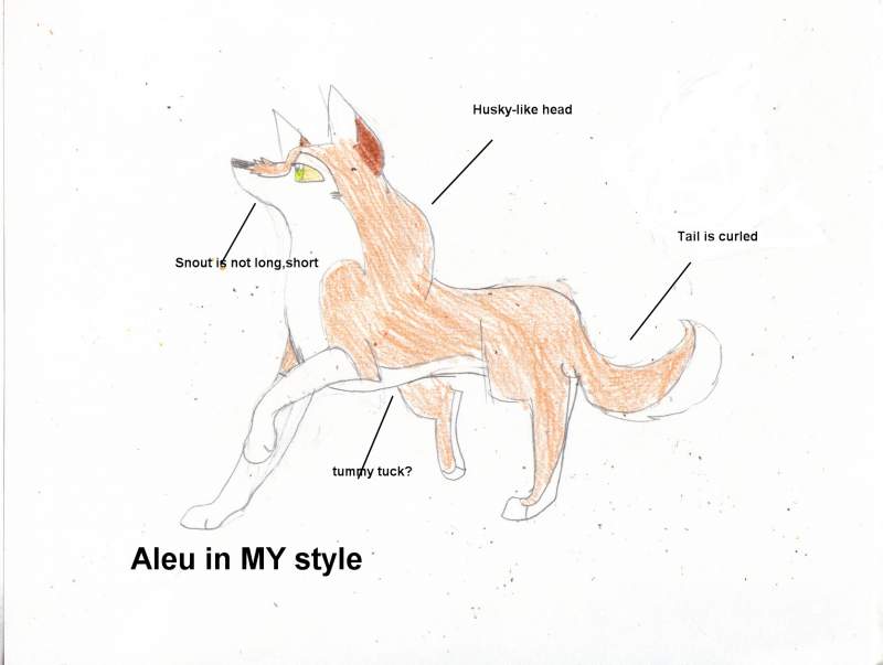 Aleu in my style again!
