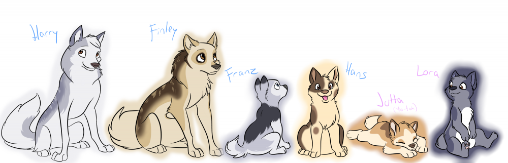 Some of Frixie's pups
