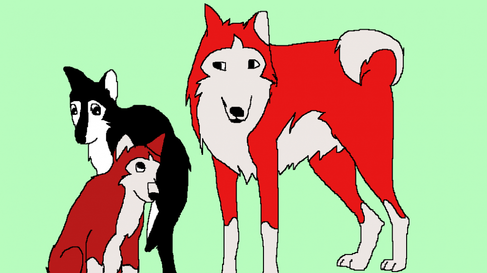 Mother and sons