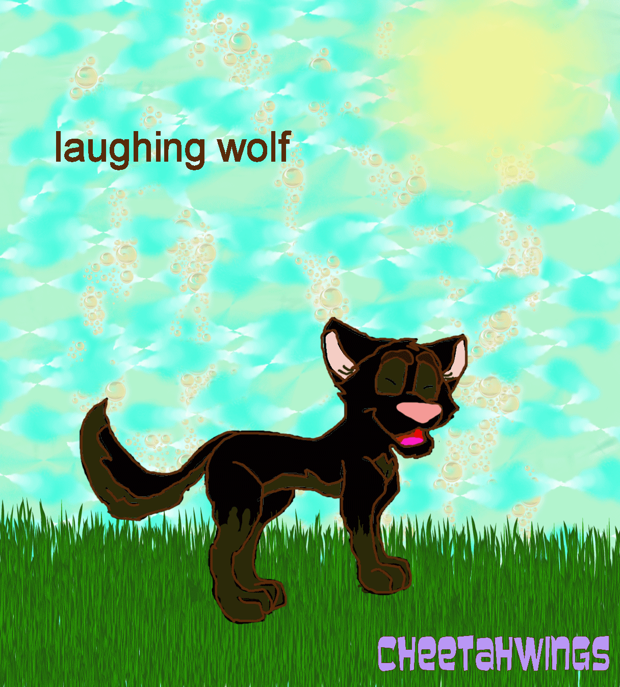 laughing wolf