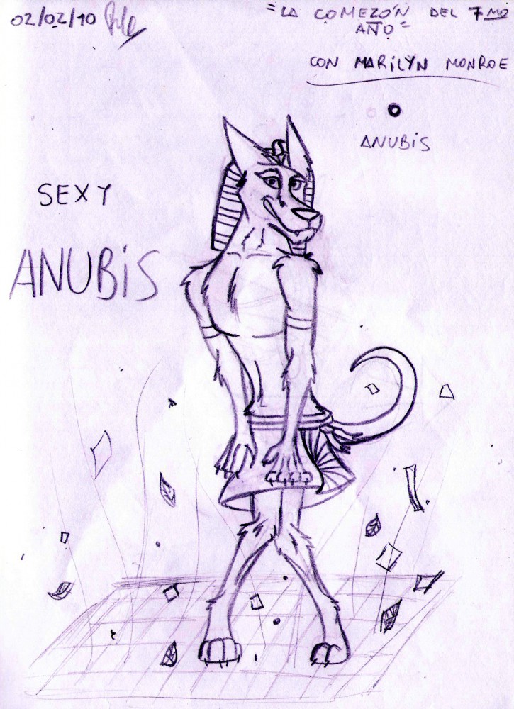 Anubis orrr.... Marylin?