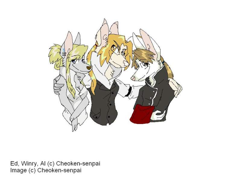 Fullmetal alchemist Trio