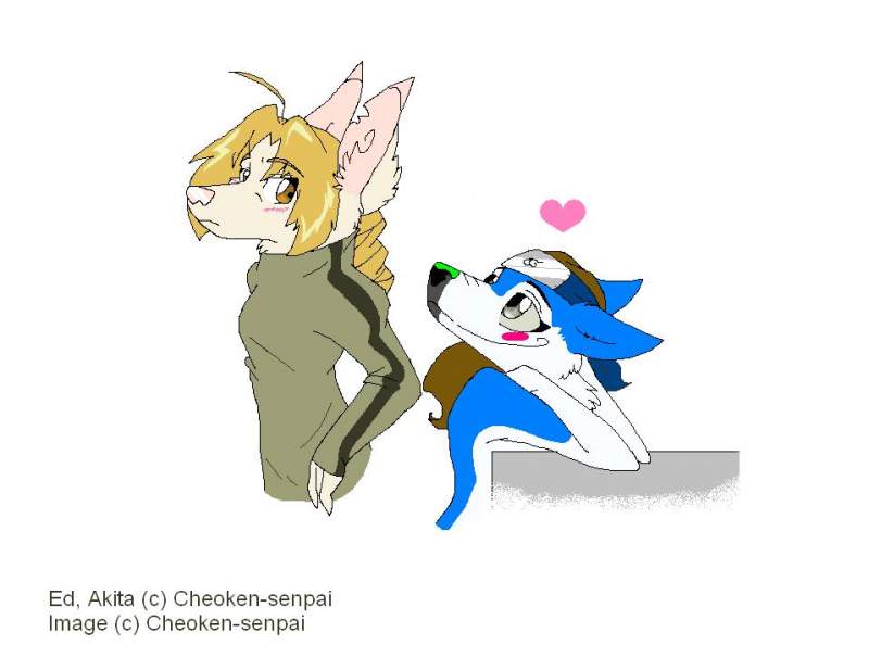 Ed & Akita