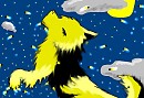 fireflies in gimp~<3