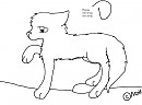 Puppy line art free use