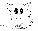 chibi line art.
