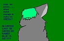 OMG im green...