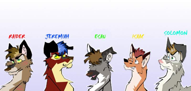 5 doggies