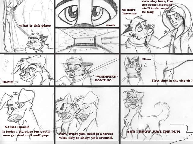 COMIC ROUGH COPY!!!