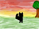 Black dog