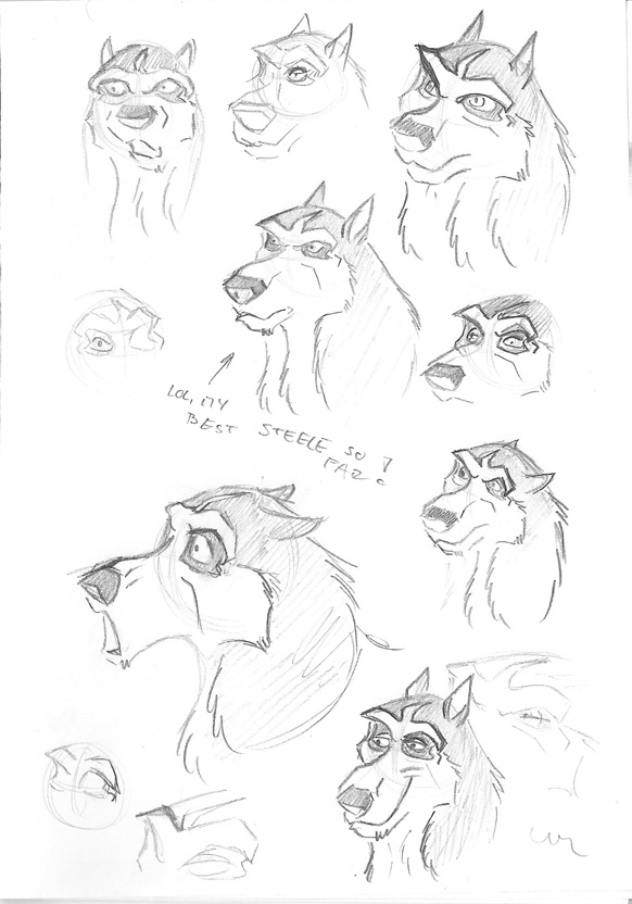 Steele sketches