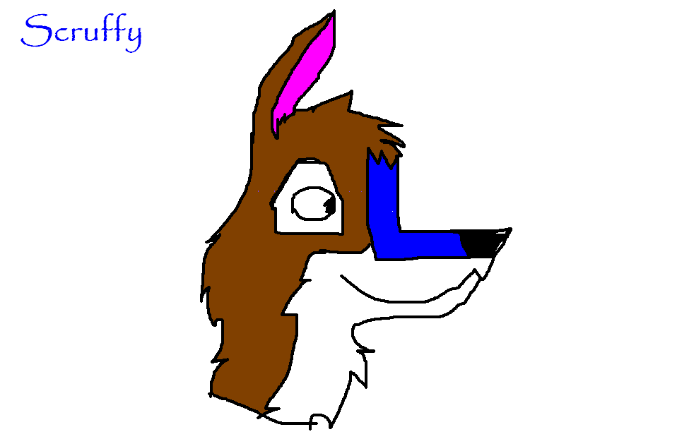 scruffy