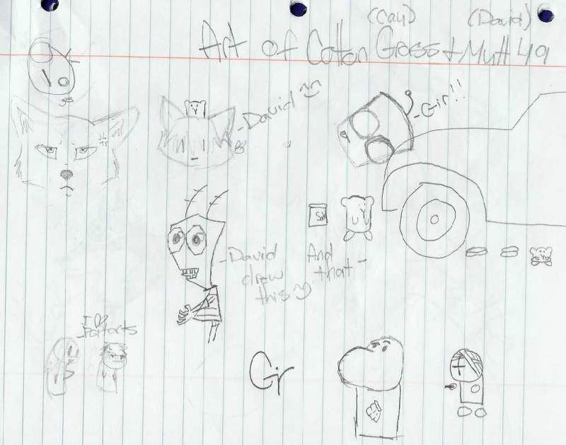 David & I were bored.....