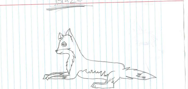 blaze sketched