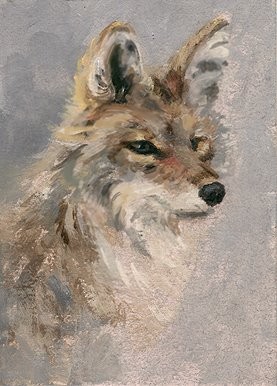 I love to paint. :3 (Joe as  Coyote)