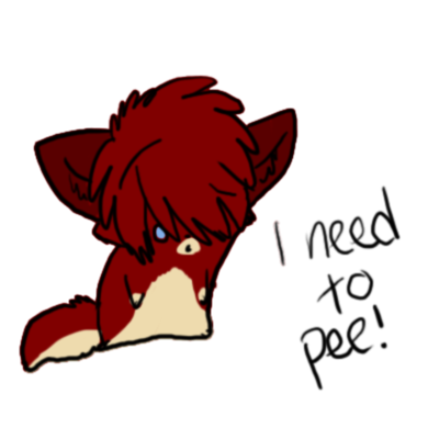 Norai needs to pee...