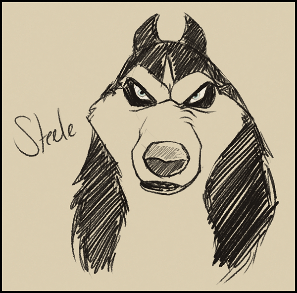 Steele sketchy