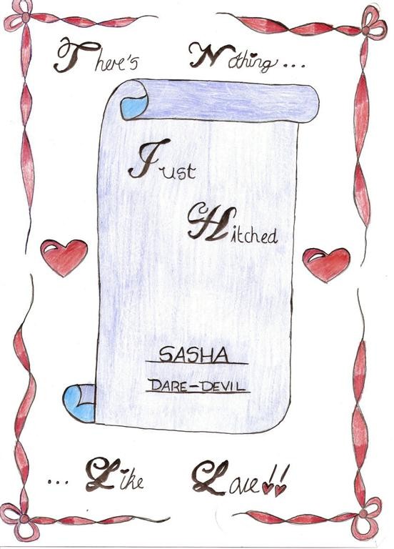 Wedding certificate!