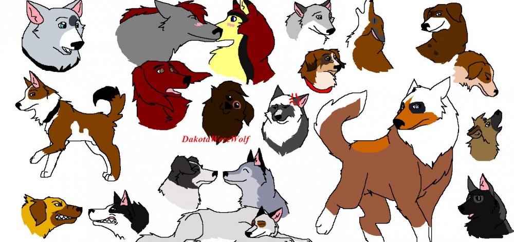 All the chars I've adopted...