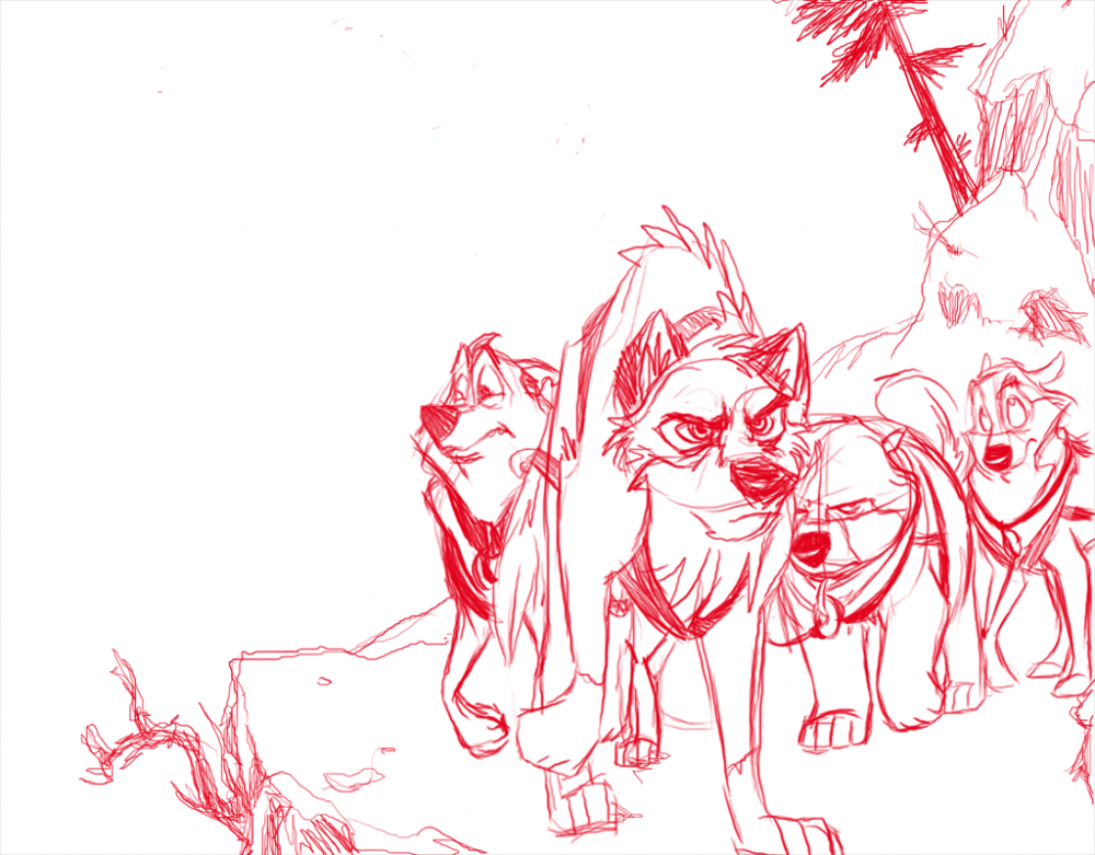 Determination sketch