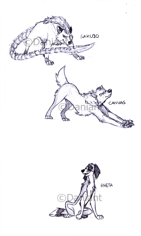 Sketch requests (Sakujo - Cookie_J ar. - Kolton)