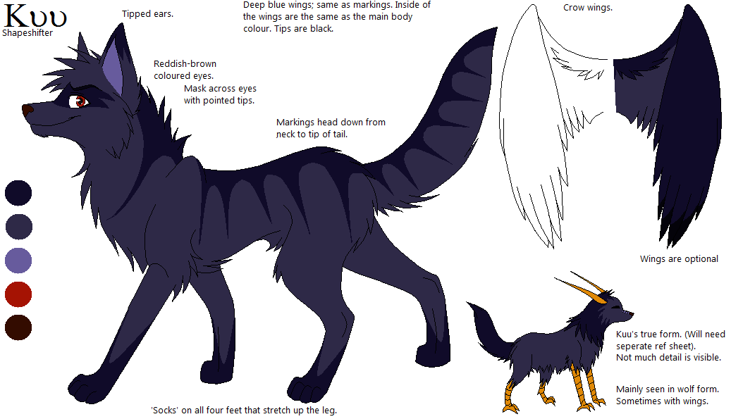 Kuu ref sheet