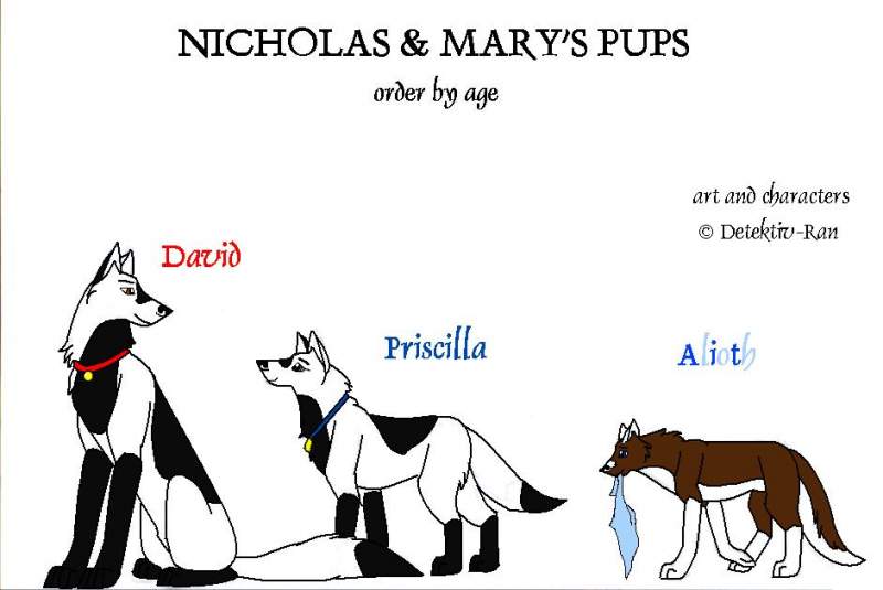 David, Priscilla and Alioth