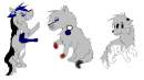 Quentin and Sorrow's pups