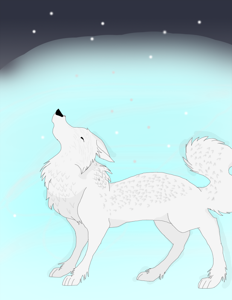 White wolf