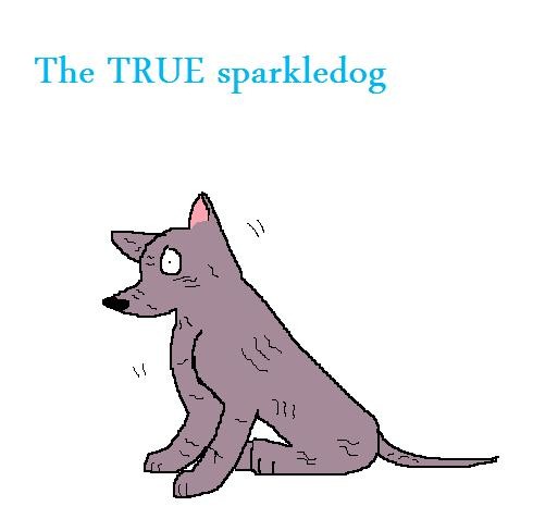 The TRUE sparkledog