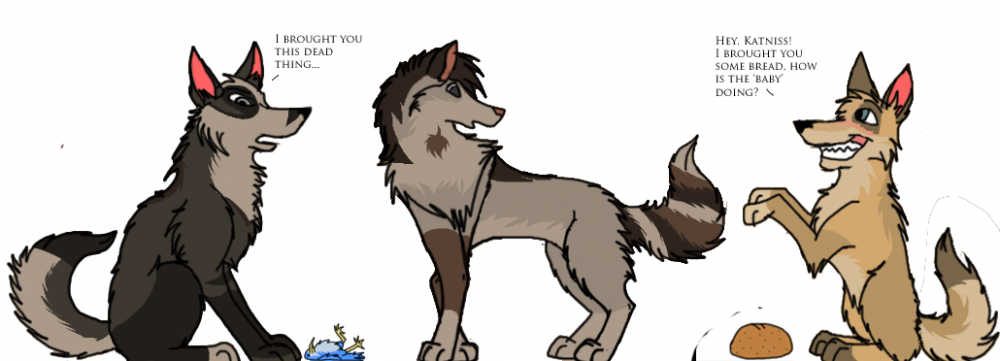 Hunger games wolfified