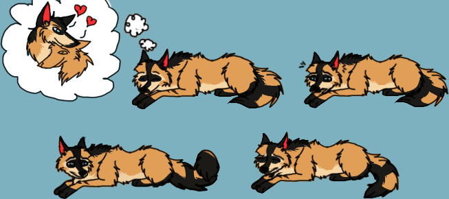 Mios needed lovings :D